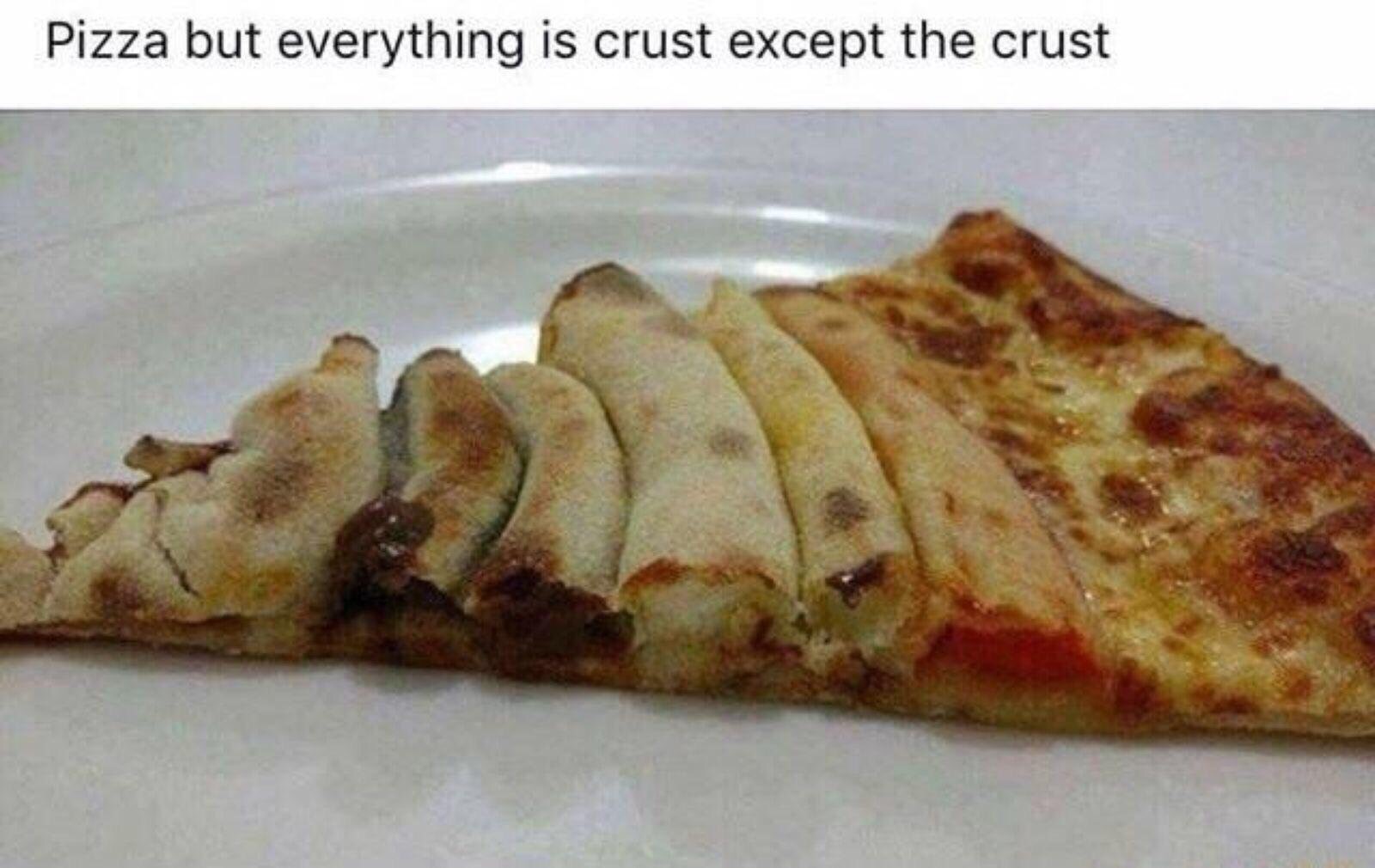 pizza crust serving