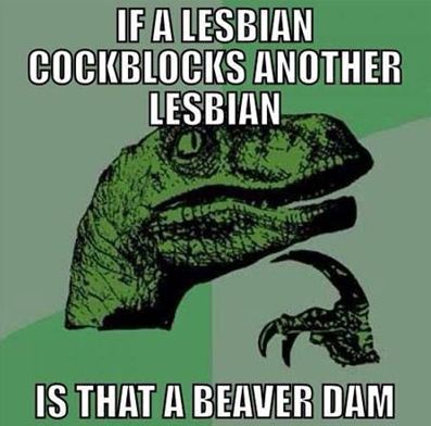 egyptian mythology memes - If A Lesbian Cockblocks Another Lesbian Is That A Beaver Dam