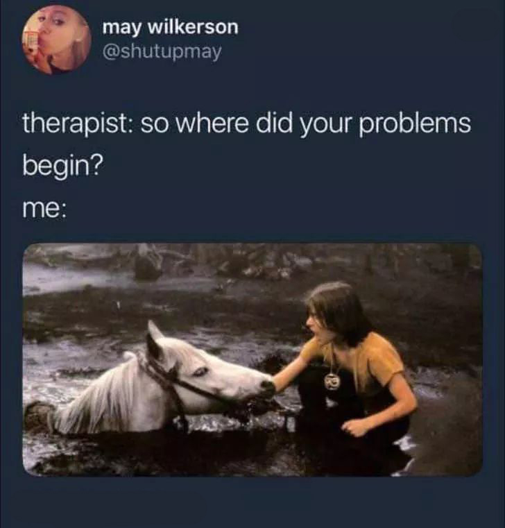 atreyu neverending story - may wilkerson therapist so where did your problems begin? me