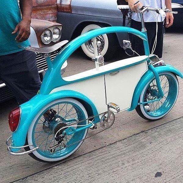 cool bike that looks like a beetle bug