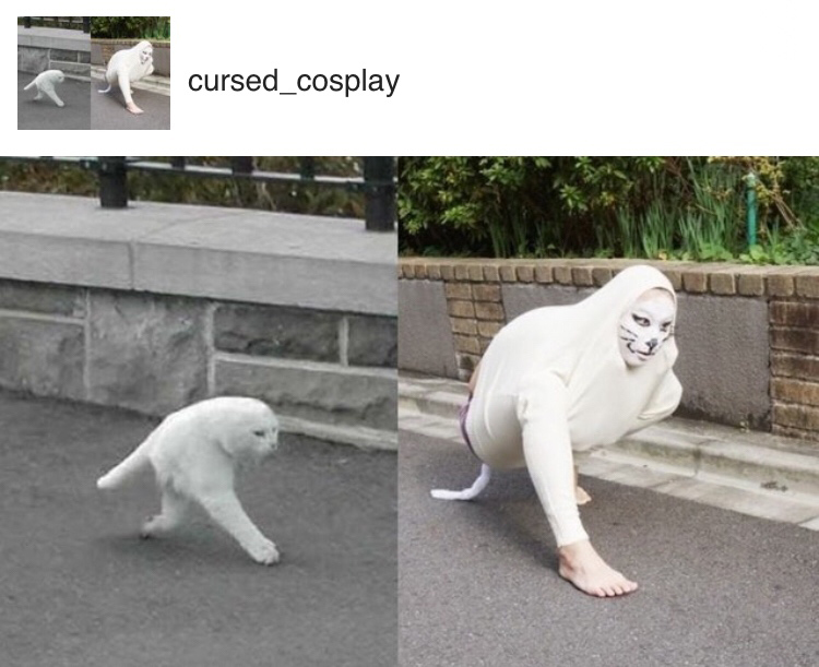 cursedimages cursed images meme - cursed_cosplay