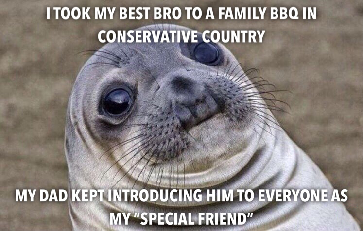 memes - most popular memes - I Took My Best Bro To A Family Bbq In Conservative Country My Dad Kept Introducing Him To Everyone As My "Special Friend"