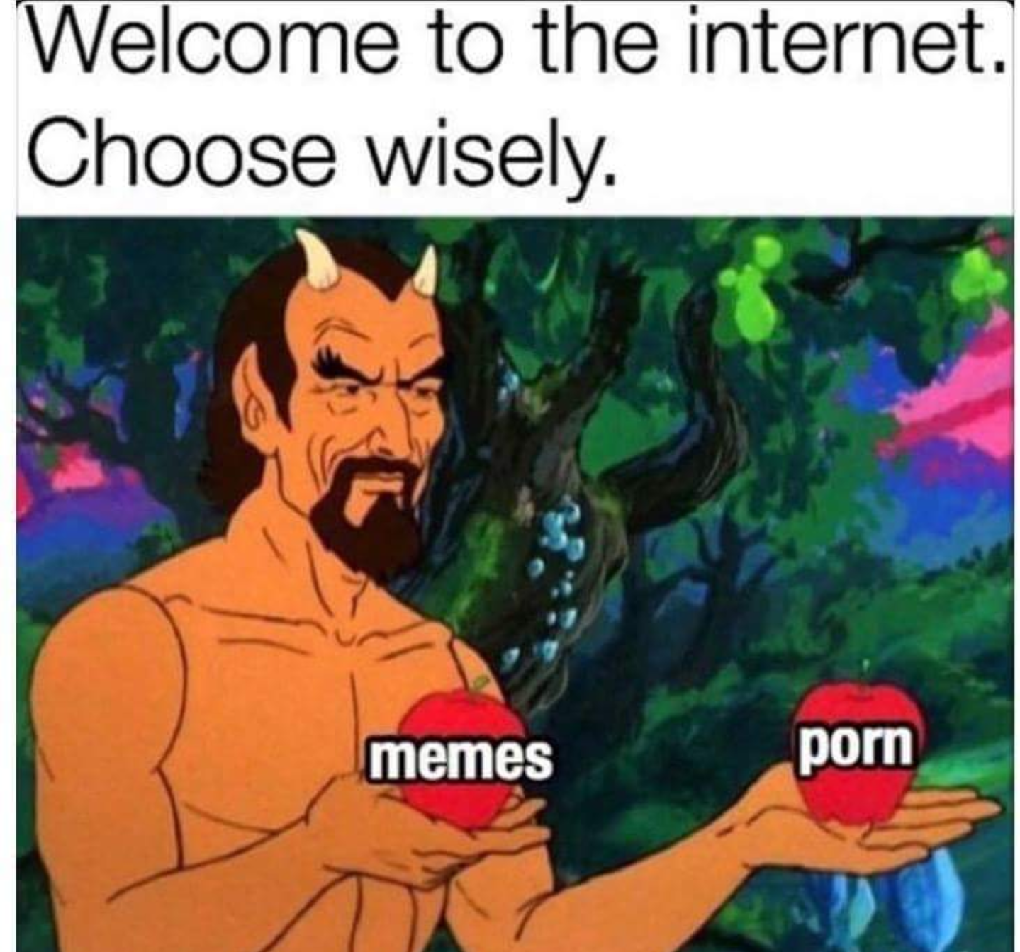 choose meme - Welcome to the internet. Choose wisely. memes porn
