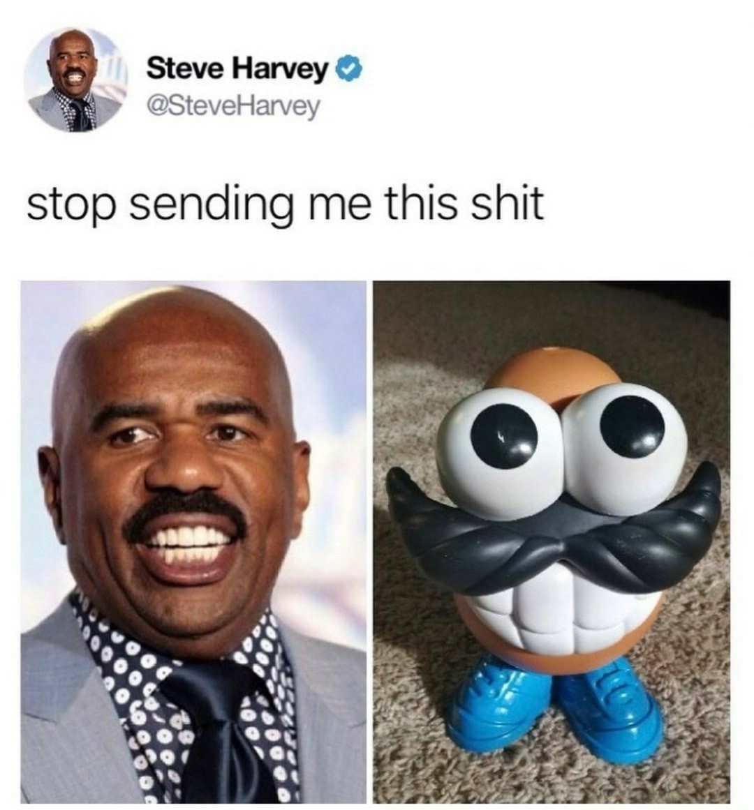 Steve Harvey Harvey stop sending me this shit
