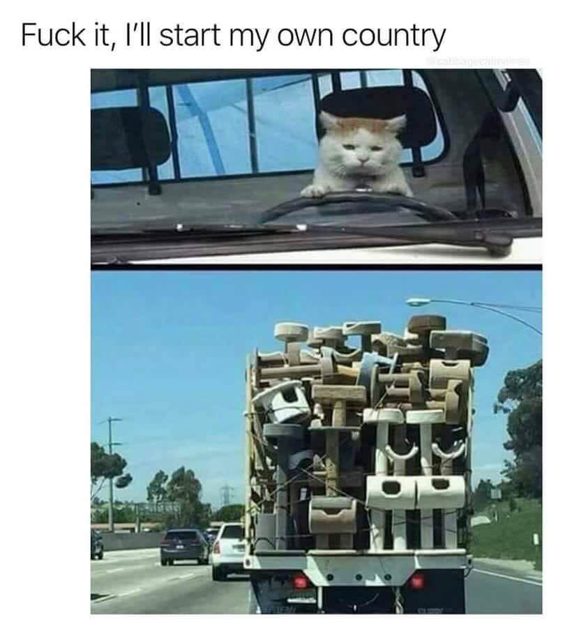 ill start my own country - Fuck it, I'll start my own country