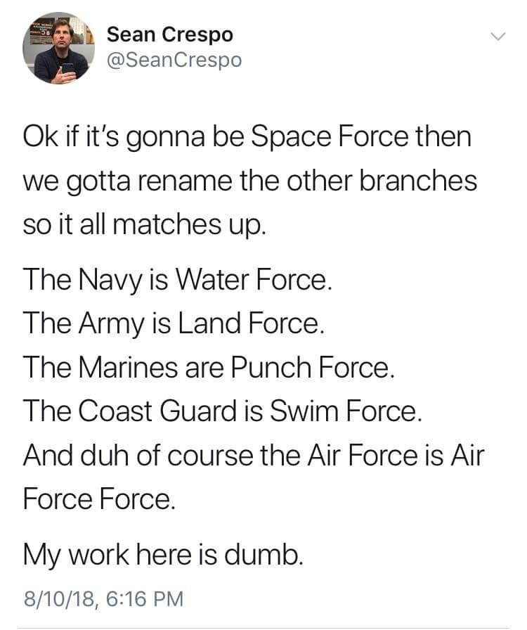 Space Force Meme