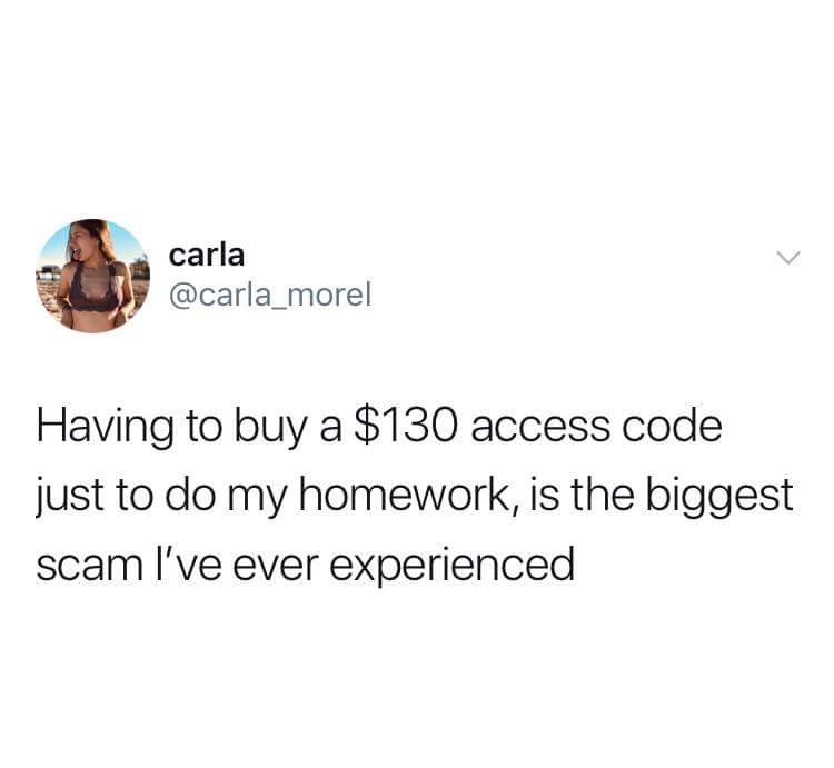 $130 Access code for homeoworkd