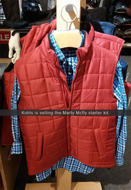 kohls marty mcfly - Kohls is selling the Marty Mcfly starter kit.