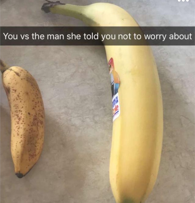 banana for threat meme