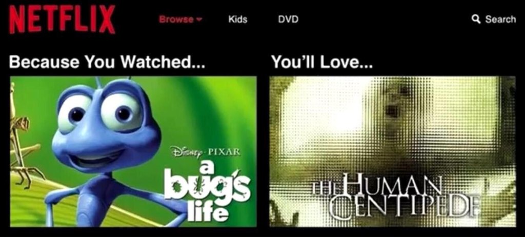because you liked a bug's life - Netflix Browse Kids Dvd a Search Because You Watched... You'll Love... Disney Pixar bria's life Tvumane Centipdi
