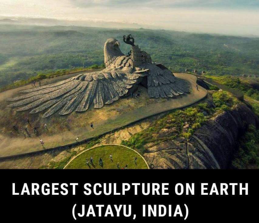 memes - jatayu earth center - Largest Sculpture On Earth Jatayu, India
