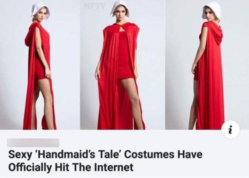 handmaid's tale halloween costume - Sexy 'Handmaid's Tale' Costumes Have Officially Hit The Internet