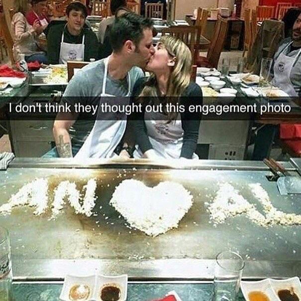 engagement fail memes - I don't think they thought out this engagement photo