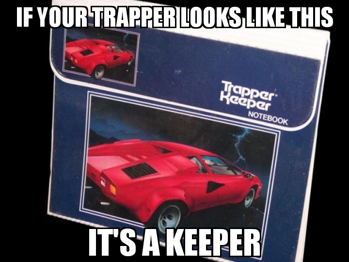 lamborghini countach - If Your Trapper Looks This Trapper Reeper Notebook It'S A Keeper
