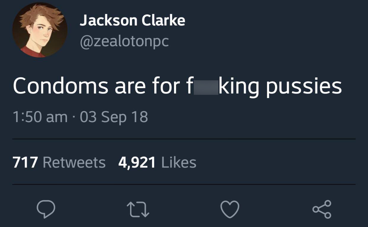 deadbeat dad drake - Jackson Clarke Condoms are for f king pussies 03 Sep 18 717 4,921