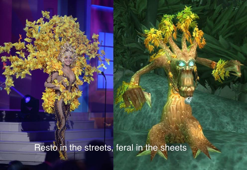 tree of life wow - Resto in the streets, feral in the sheets