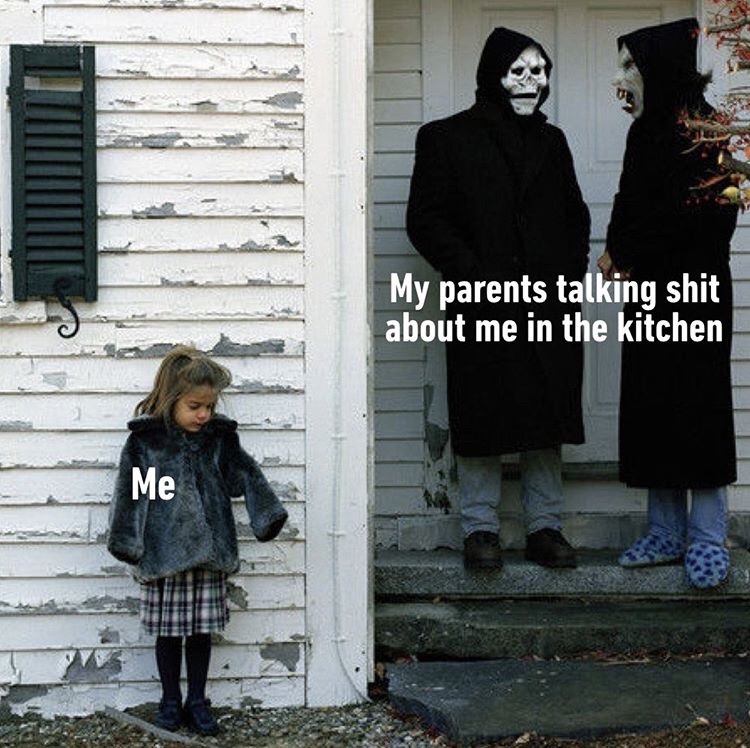 jesus christ brand new - My parents talking shit about me in the kitchen Me