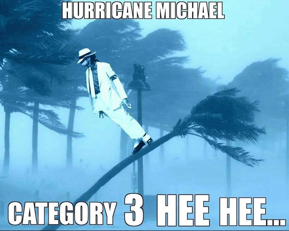 hurricane michael meme - Hurricane Michael Category 3 Hee Hee...