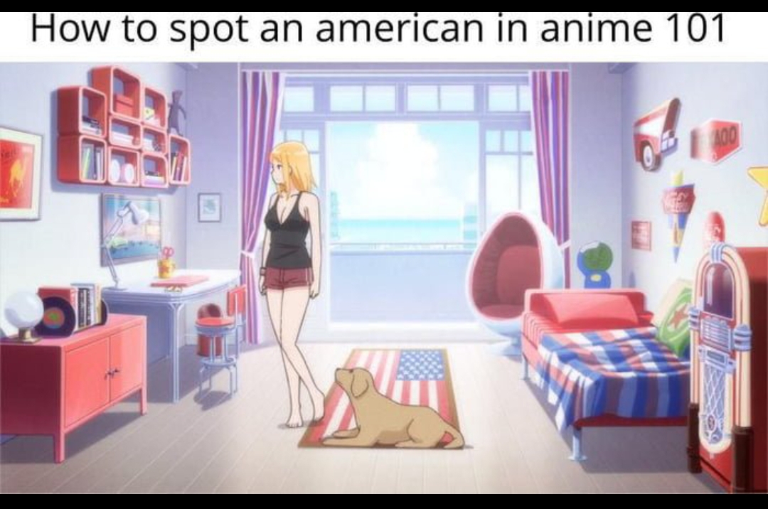 spot an american in anime - How to spot an american in anime 101