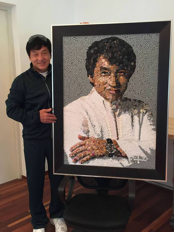 jackie chan buttons