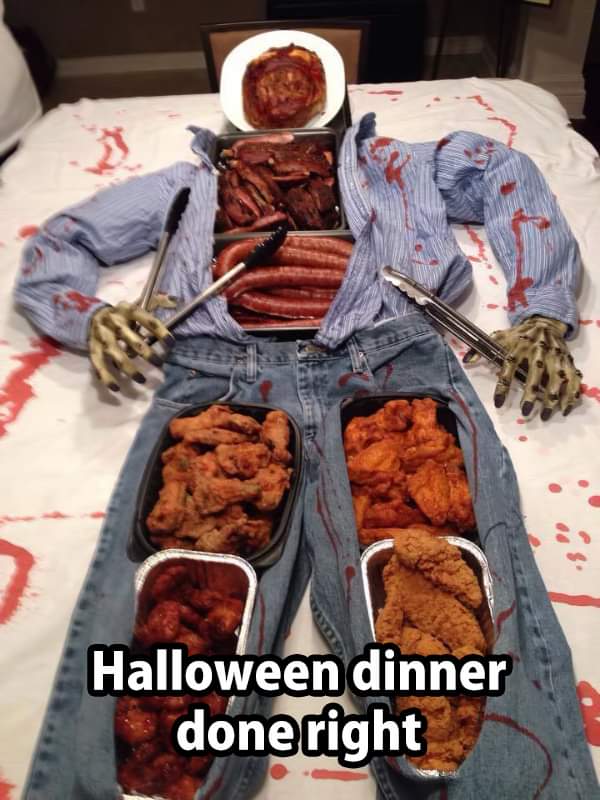 halloween buffet - Halloween dinner done right