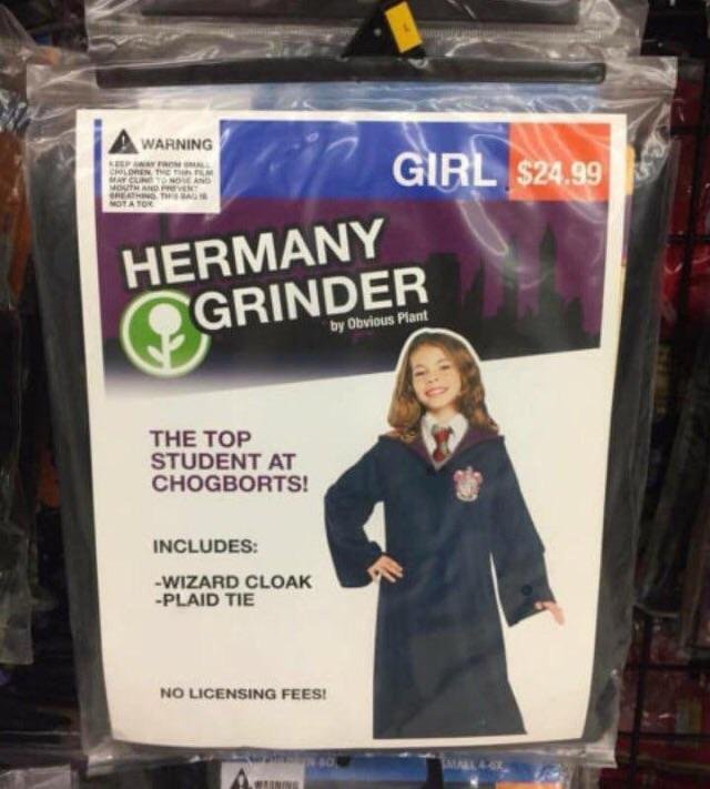 hermany grinder costume - A Warning Leep Children Girl $24.99 E And Movi Chete Worator Hermany Grinder by Obvious Plant The Top Student At Chogborts! Includes Wizard Cloak Plaid Tie No Licensing Fees!