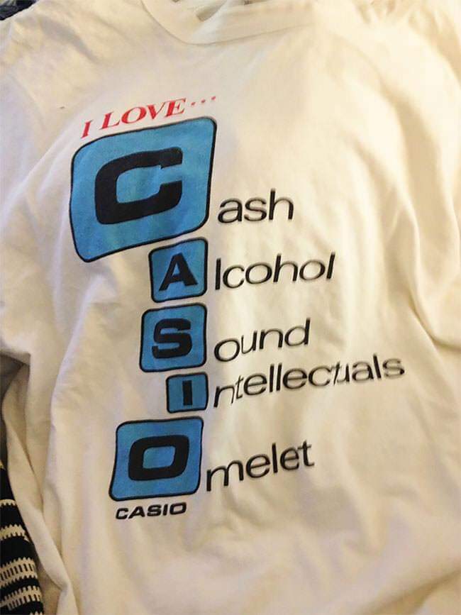 love casio shirt - Love U ash Allcohol Sound 00 Intellecuals O melet Casio