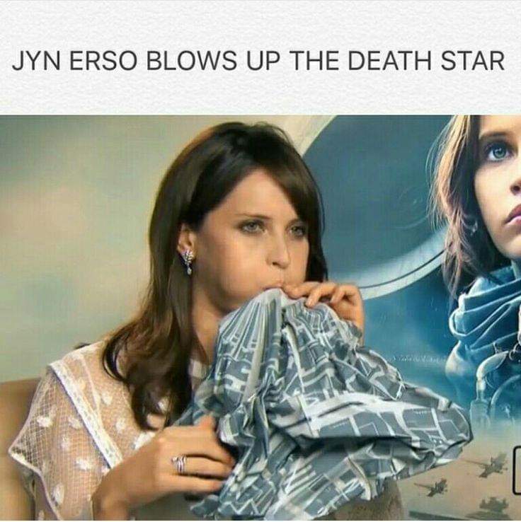 felicity jones death star - Jyn Erso Blows Up The Death Star