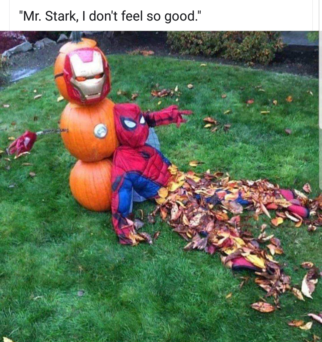 mr stark i don t feel good - "Mr. Stark, I don't feel so good."