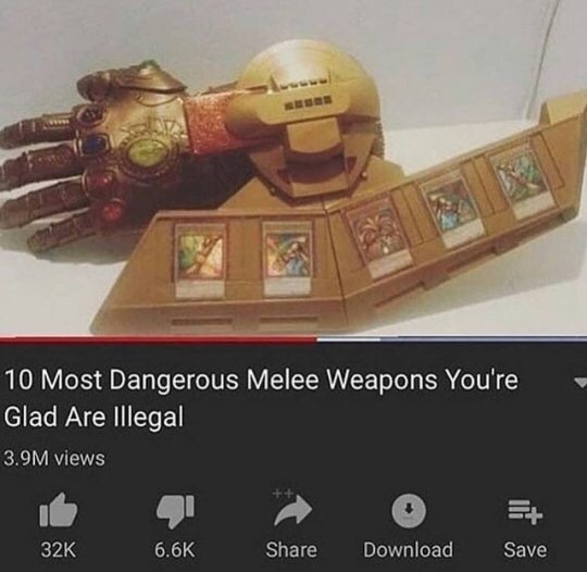 meme weapon to surpass metal gear meme - 10 Most Dangerous Melee Weapons You're Glad Are Illegal 3.9M views 32K Download Save