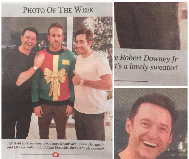 jake gyllenhaal and robert downey jr reddit - Photo Of The Week e Robert Downey Jr It's a lovely sweater! Tite is all good as long as you have friends Robert Downey Ir and Jake Gyllenhaal. And Ryan Reynolds, that's a lovely sweater!