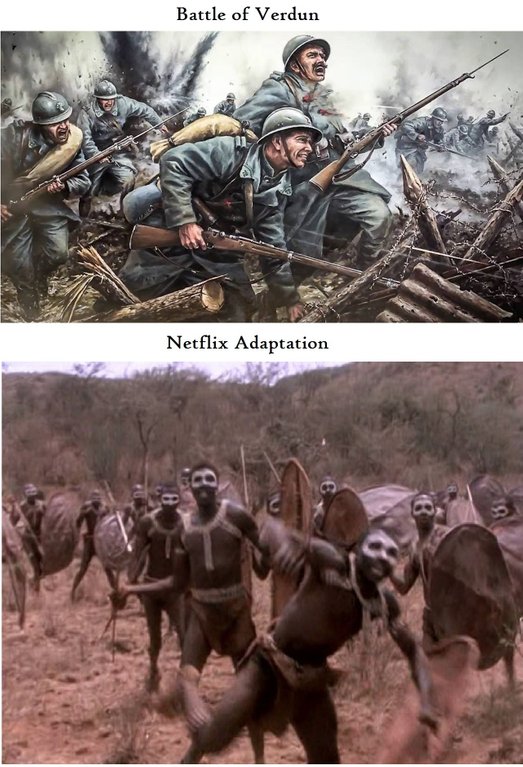 hostile african tribes - Battle of Verdun Netflix Adaptation
