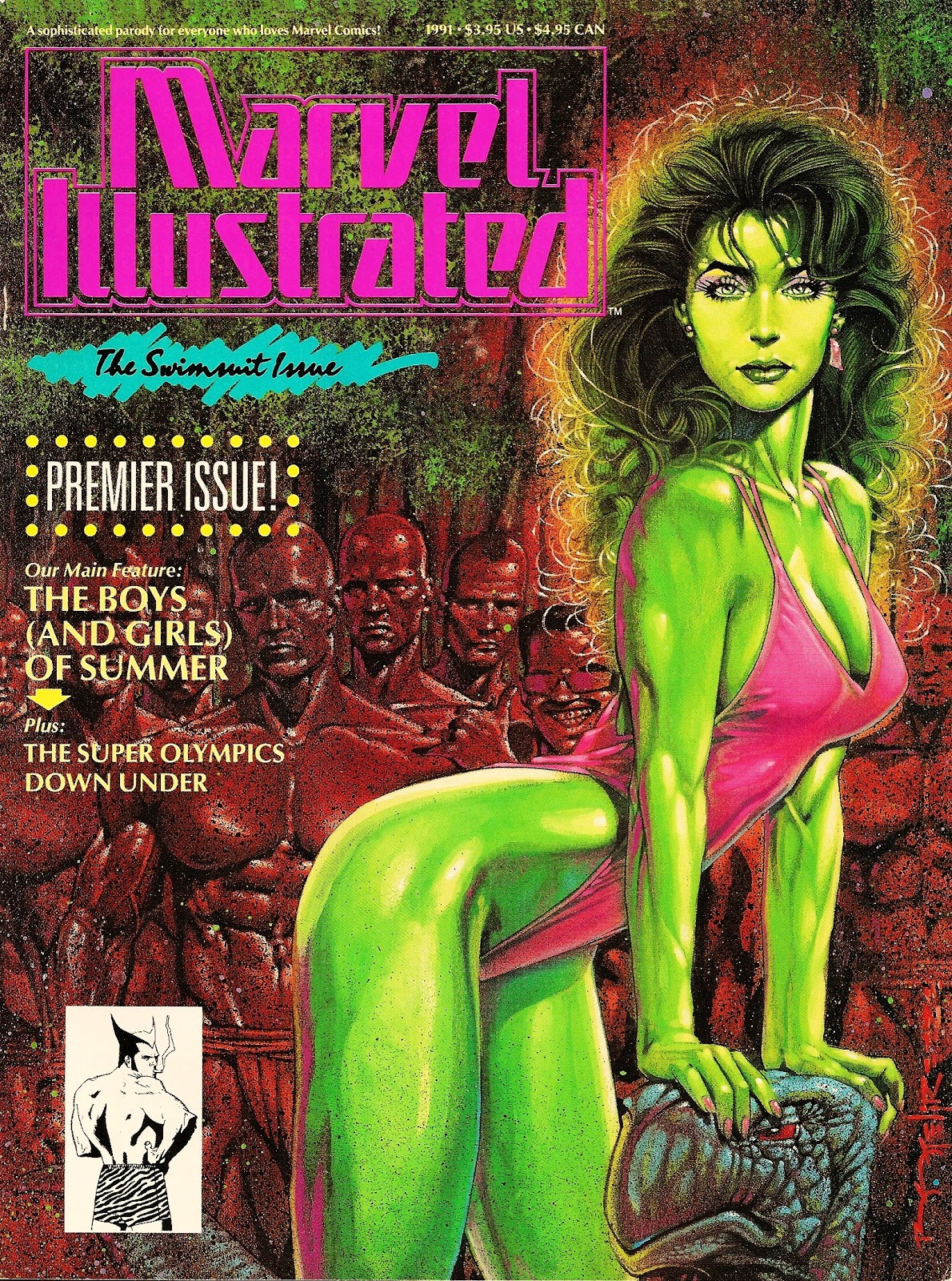 marvel illustrated swimsuit issue - Avel Illustratti is the fournit luna The Swith tut Inue Premier Issue! Our Malature! The Boys And Girls 1 Of Summer Plus The Super Olympics Down Under