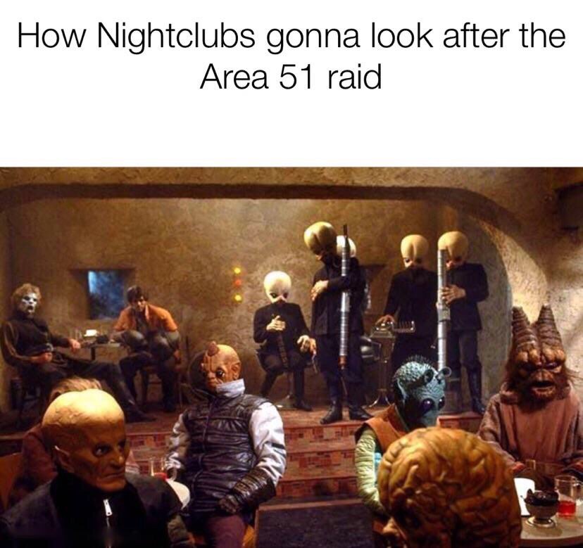 bar in star wars - How Nightclubs gonna look after the Area 51 raid