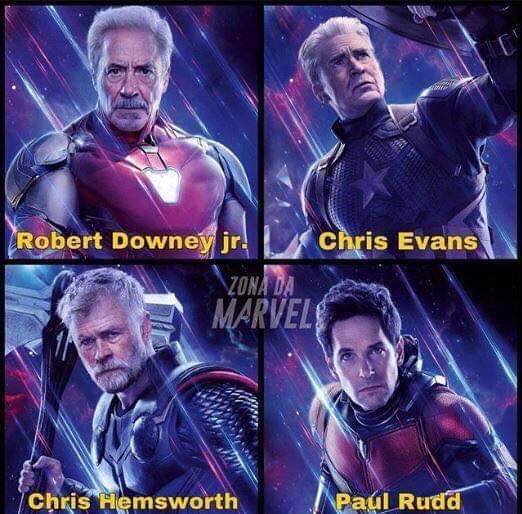 pc game - Robert Downey jr. Chris Evans Zona Da Marvels Chris Hemsworth aul Rudd