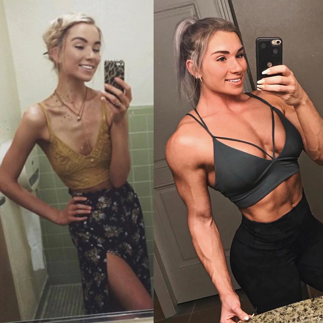 muscle woman transformation