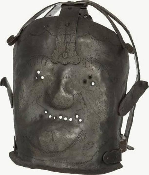 17th century insanity mask