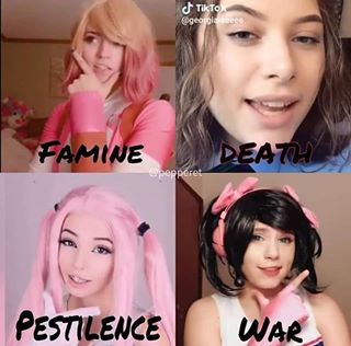 hit or miss i guess they never miss huh meme - TikTo georgia Famine Death pepperet Pestilence War