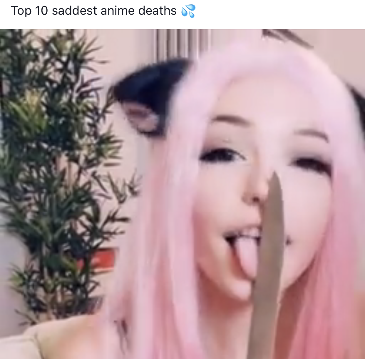 cute belle delphine - Top 10 saddest anime deaths