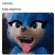 belle delphine meme