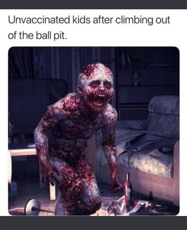 unvaccinated kids after climbing out of the ball pit - Unvaccinated kids after climbing out of the ball pit.