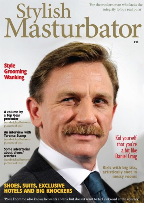 stylish masturbator - For the modern man who lado the integrity to buy real por Stylish Masturbator Style Grooming Wanking A column by a Top Gear presenter sandwich An interview with Terence Stamp and Some advertorial about divers watches Kid yourself tha