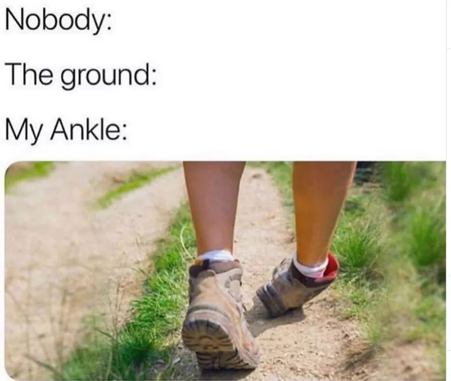 nobody the ground my ankle - Nobody The ground My Ankle