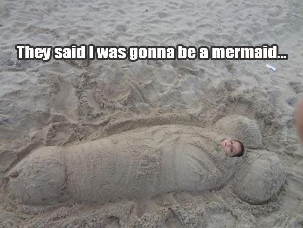 dick sand quotes - They said I was gonna be a mermaid..