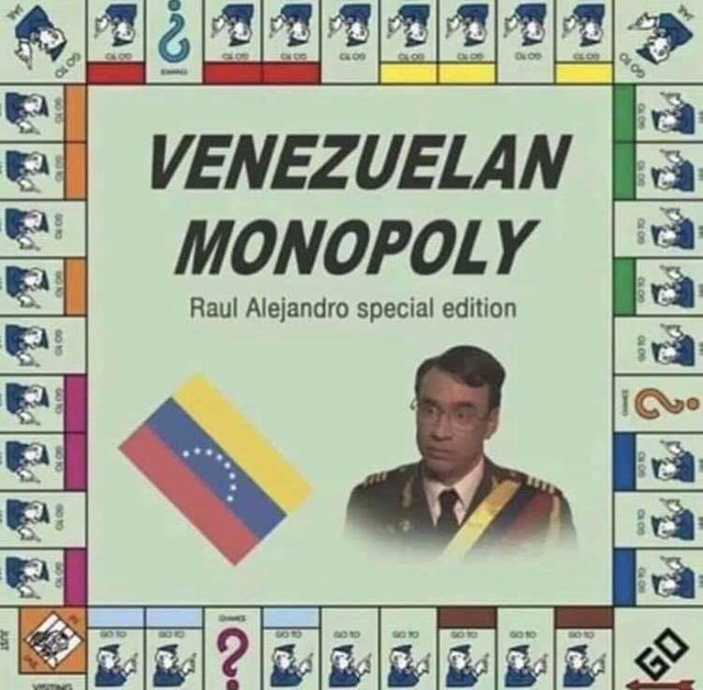 venezuelan monopoly - Venezuelan Monopoly Raul Alejandro special edition