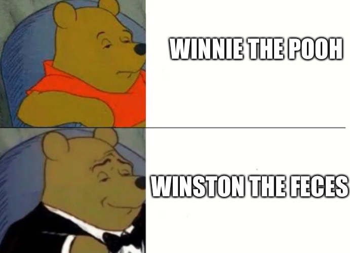 3.6 roentgen not great not terrible - Winnie The Pooh Winston The Feces