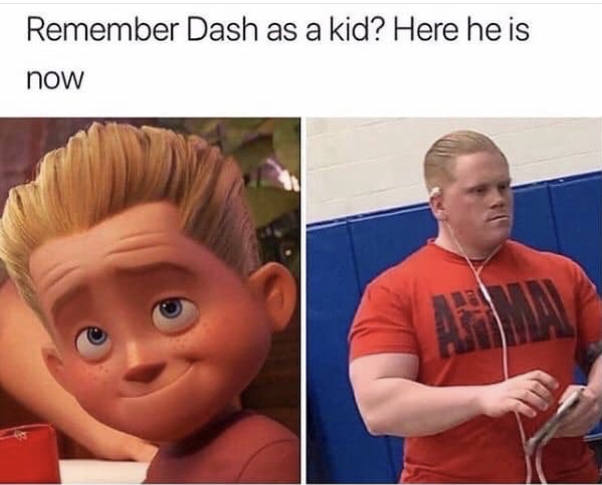 incredibles meme - Remember Dash as a kid? Here he is now