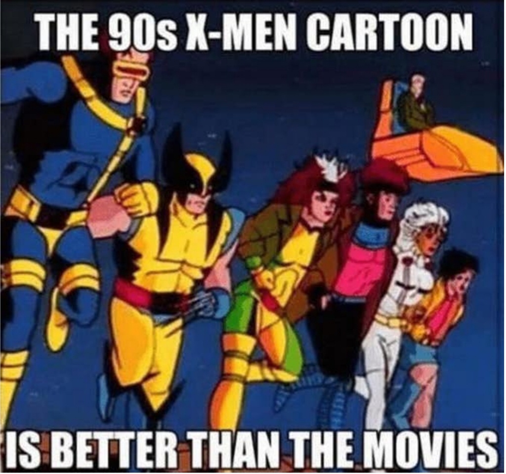 90s cartoon x men - The 90s XMen Cartoon Is Better Than The Movies