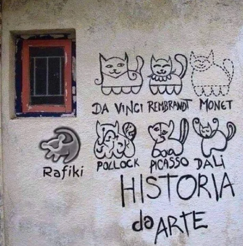 history of art cats