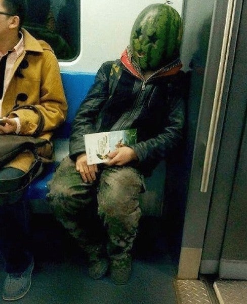 cursed_image of subway helmet